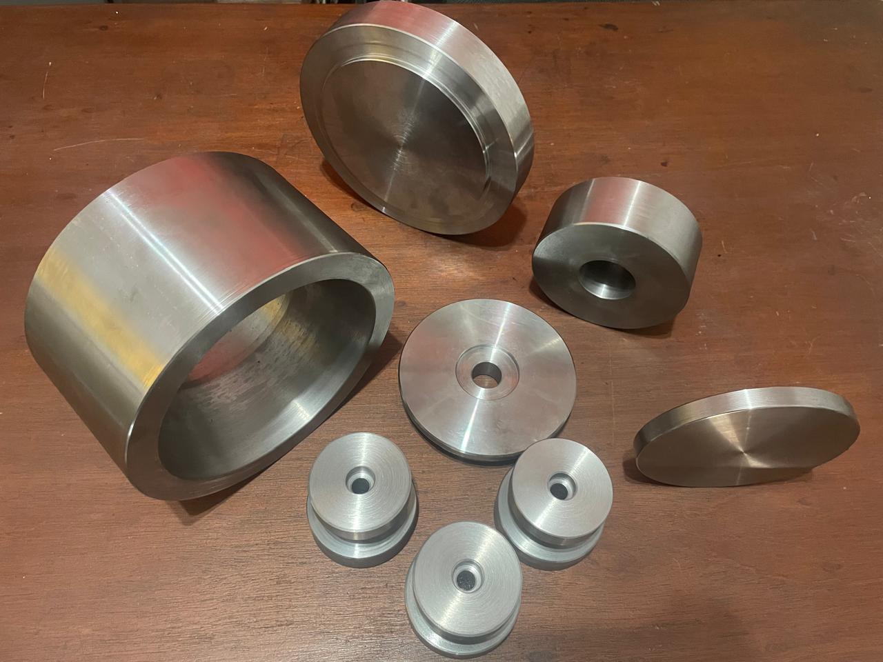 Peças usinadas pela LUHEMA USINAGEM